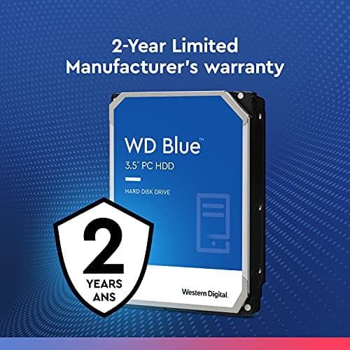 WESTERN DIGITAL 2TB BLÅ 64MB 3,5" SATA 6GB/S 5400RPM (WD20EARZ)