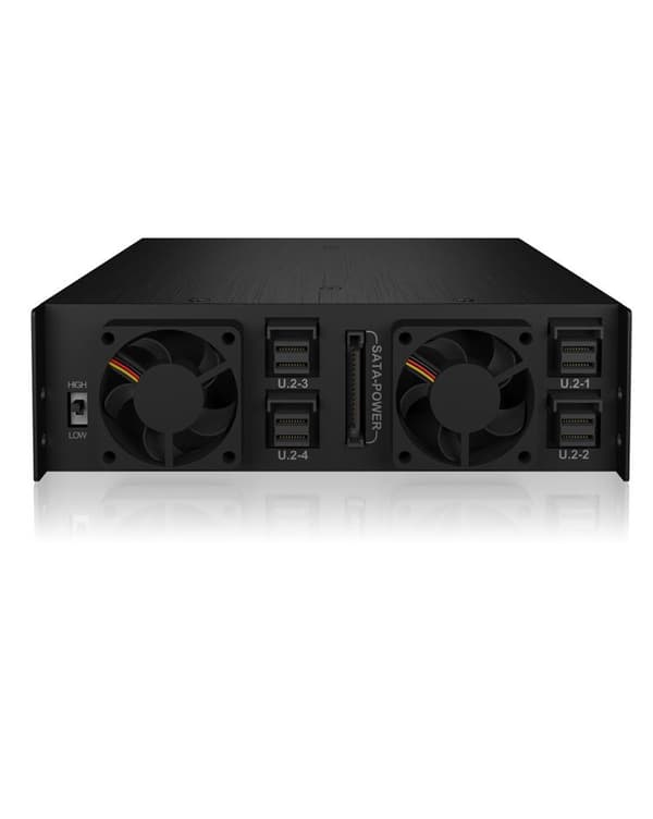 ICY BOX -taustalevy 4x 2,5" U.2 SSD IB-2242U2K, 4xU.2/Mini SAS HD (IB-2242U2K)