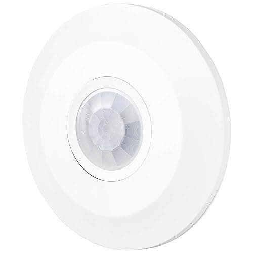 Sygonix SY-5251904 katto, kattoon sisäänrakennettu liiketunnistin 360° rele valkoinen (SY-5251904)