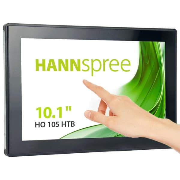 Hannspree HO105 HTB - HO-sarja - LED-näyttö - 25,65 cm (10,1") - avoin kehys - kosketusnäyttö - 1280 x 800 @ 60 Hz - IPS - 350 cd/m² - 800:1 - 25 ms - musta