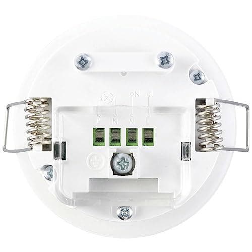 Sygonix SY-5251906 katto, pinta-asennettu kattoliiketunnistin 360° rele valkoinen IP65 (SY-5251906)