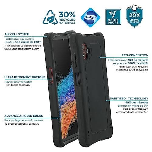 Mobilis PROTECH Pack-fodral för Galaxy xCover 6 Pro, mjuk väska (054015)