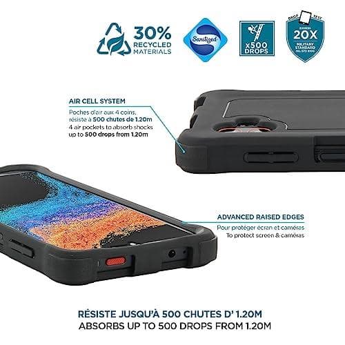 Mobilis PROTECH Pack-fodral för Galaxy xCover 6 Pro, mjuk väska (054015)