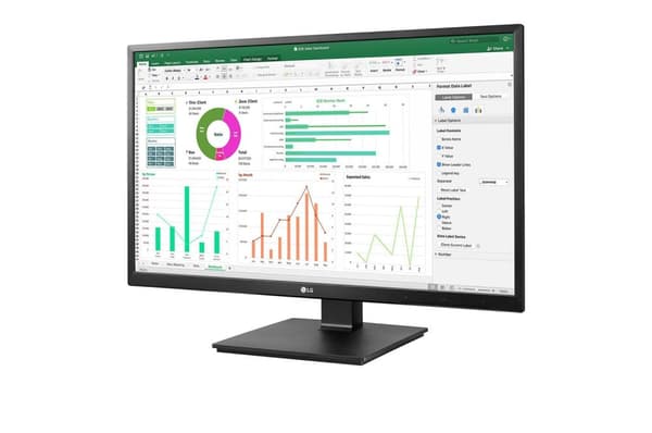 LG 27BN55UP-B 60,5 cm (23,8") LED-näyttö 1920 x 1080 pikseliä Full HD [energialuokka F] (27BN55UP-B.AEU)