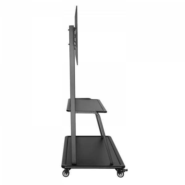 V7 TVCART3 - Vogn - til interaktiv fladskærm / LCD-skærm (ultra heavy-duty) - stål - skærmstørrelse: 152,4-266,7 cm (60"-105")
