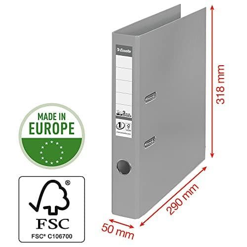 Leitz 811430 - A4 - polypropeeni (PP) - punainen - 5 cm - 10 kpl (811430)