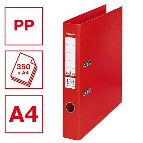 Leitz 811430 - A4 - polypropeeni (PP) - punainen - 5 cm - 10 kpl (811430)