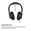 Miniatyrbillede 4 af 6: Techni-Sat Stereoman 3 0000/9105 Hovedtelefoner lukket sort (0000/9105)