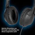Miniatyrbillede 6 af 6: Techni-Sat Stereoman 3 0000/9105 Hovedtelefoner lukket sort (0000/9105)
