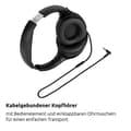Miniatyrbillede 2 af 6: Techni-Sat Stereoman 3 0000/9105 Hovedtelefoner lukket sort (0000/9105)