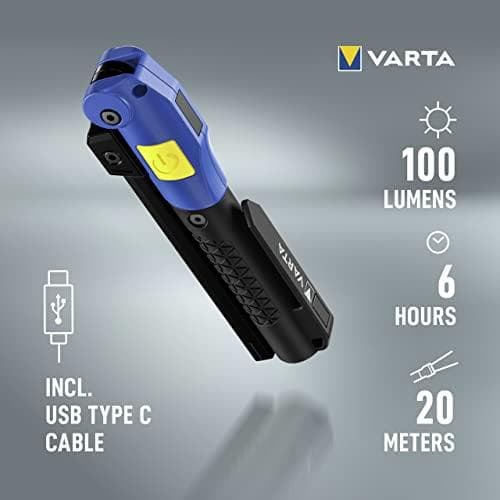 Varta Work Flex multifunktionsljus F20R (18649 101 401)