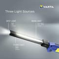 Miniatyrbild 6 av 6: Varta Work Flex multifunktionsljus F20R (18649 101 401)