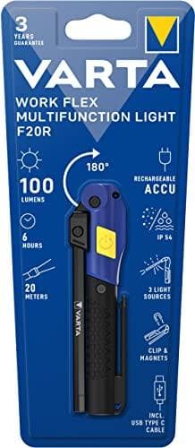 Varta Work Flex multifunktionsljus F20R (18649 101 401)