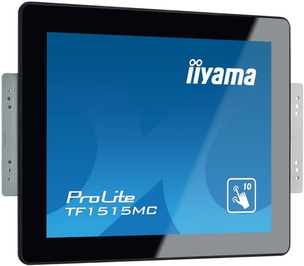 iiyama ProLite TF1515MC-B2 - LED-näyttö - 38,1 cm (15") (15" katseltavissa) - avoin kehys - kosketusnäyttö - 1024 x 768 - TN - 350 cd/m² - 800:1 - 8 m
