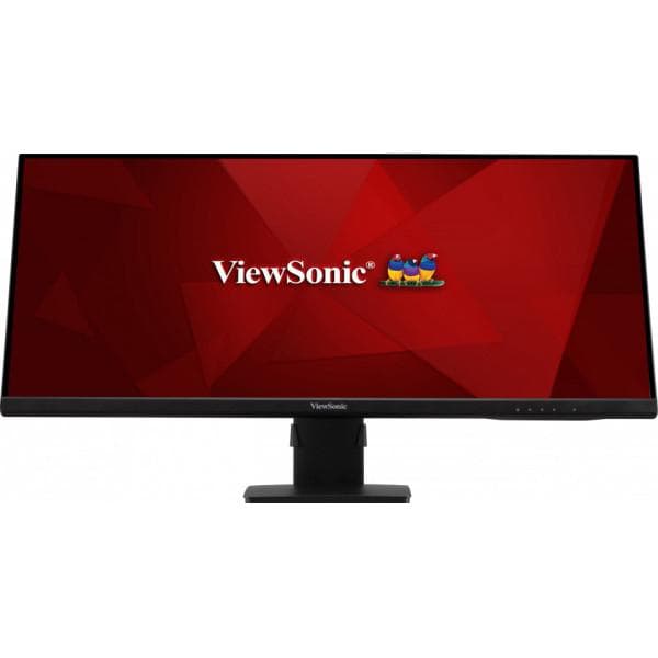 ViewSonic VA3456-MHDJ - LED-skärm - 86,4 cm (34") (34,1" synlig) - 3440 x 1440 Ultra WQHD @ 75 Hz - IPS - 400 cd/m² - 1000:1 - HDR10 - 4 ms - - 2xHDMI