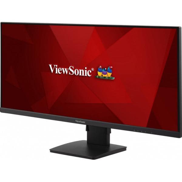 ViewSonic VA3456-MHDJ - LED-skärm - 86,4 cm (34") (34,1" synlig) - 3440 x 1440 Ultra WQHD @ 75 Hz - IPS - 400 cd/m² - 1000:1 - HDR10 - 4 ms - - 2xHDMI
