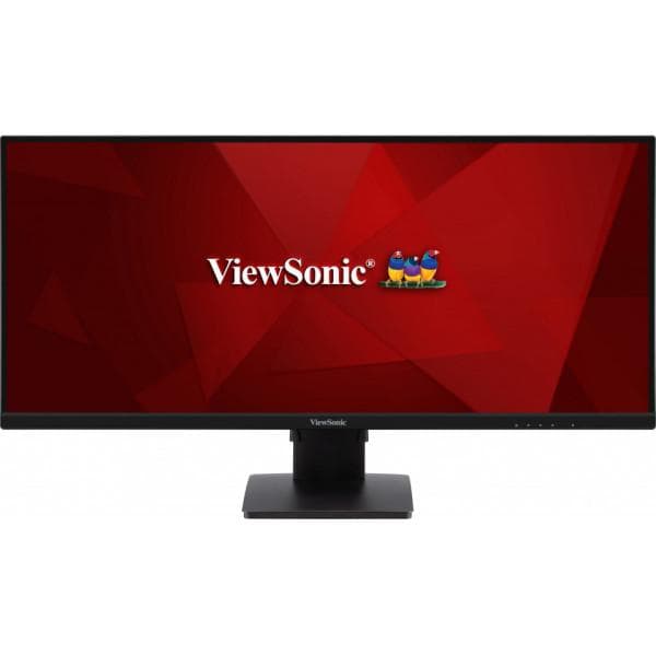 ViewSonic VA3456-MHDJ - LED-skärm - 86,4 cm (34") (34,1" synlig) - 3440 x 1440 Ultra WQHD @ 75 Hz - IPS - 400 cd/m² - 1000:1 - HDR10 - 4 ms - - 2xHDMI