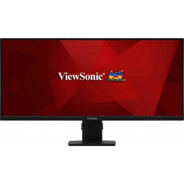 ViewSonic VA3456-MHDJ - LED-skärm - 86,4 cm (34") (34,1" synlig) - 3440 x 1440 Ultra WQHD @ 75 Hz - IPS - 400 cd/m² - 1000:1 - HDR10 - 4 ms - - 2xHDMI