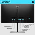 Pikkukuva 4 / 8: HP E27k G5 E-sarjan LED-näyttö 68,6 cm 68,60 cm (27") katseltavissa 3840 x 2160 4K UHD 2160p @ 60 Hz IPS 350 cd/m² 1000:1 5 ms HDMI DisplayPort USB-C
