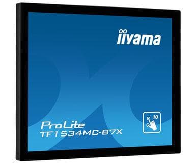 iiyama ProLite TF1534MC-B7X - LED-näyttö - 38 cm (15") - avoin kehys - kosketusnäyttö - 1024 x 768 - TN - 370 cd/m² - 700:1 - 8 ms - HDMI, VGA, Displa
