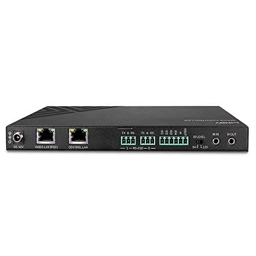 Lindy SDVoE Controller Mahdollistaa useiden Video over IP SDVoE Extenderin No.38365 hallinnan ja konfiguroinnin yhden WebGUI:n kautta (38364)