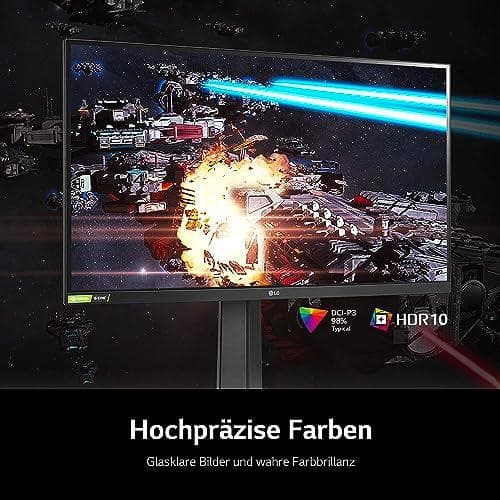 LG Monitor 32GP850-B LCD-skärm 80 cm (32") (QHD, IPS, 1ms, HDMI, DisplayPort, USB 3.0) [Energiklass F] (32GP850-B.BEU)