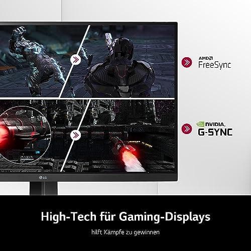LG Monitor 32GP850-B LCD-skärm 80 cm (32") (QHD, IPS, 1ms, HDMI, DisplayPort, USB 3.0) [Energiklass F] (32GP850-B.BEU)