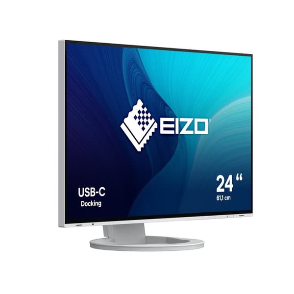 EIZO FlexScan EV2485-WT LED-skärm 61,2 cm (24,1") 1920 x 1200 pixlar WUXGA White (EV2485-WT)