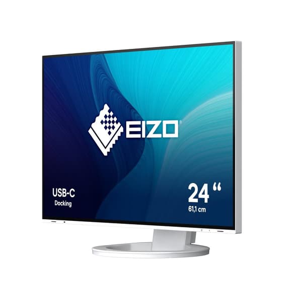 EIZO FlexScan EV2485-WT LED-skärm 61,2 cm (24,1") 1920 x 1200 pixlar WUXGA White (EV2485-WT)