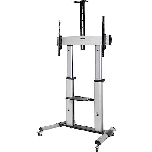 SpeaKa Professional SP-6646944 Signage Display Mount 2,54 m (100") Sort - Sølv (SP-6646944) Sort, Sølv