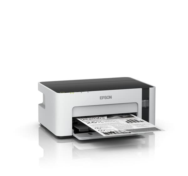Epson EcoTank M1120 - 15 000 sidor per månad - 1440 x 720 DPI - ESC P,ESC/PR,GDI - svart - pappersfack - pigmentbaserat bläck (C11CG96403)