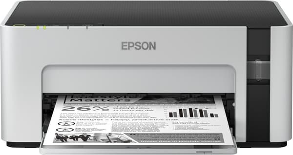 Epson EcoTank M1120 - 15 000 sidor per månad - 1440 x 720 DPI - ESC P,ESC/PR,GDI - svart - pappersfack - pigmentbaserat bläck (C11CG96403)