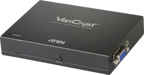 ATEN VanCryst VE170R Cat 5 Audio/Video Receiver Unit - udvidelse til video/audio - op til 300 m (VE170R-AT-G)