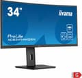 Miniatyrbild 5 av 10: IIYAMA TFT XCB3494WQSN 86,4cm svart 86,40cm (34")/3440x1440/DP/HDMI/KVM/curved/höv [Energiklass G] (XCB3494WQSN-B5)