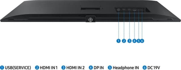 Samsung ViewFinity S5 S50GC 86,4 cm (34") 3440 x 1440 pixels UltraWide Quad HD LED Sort [Energiklasse G] (LS34C500GAUXEN)