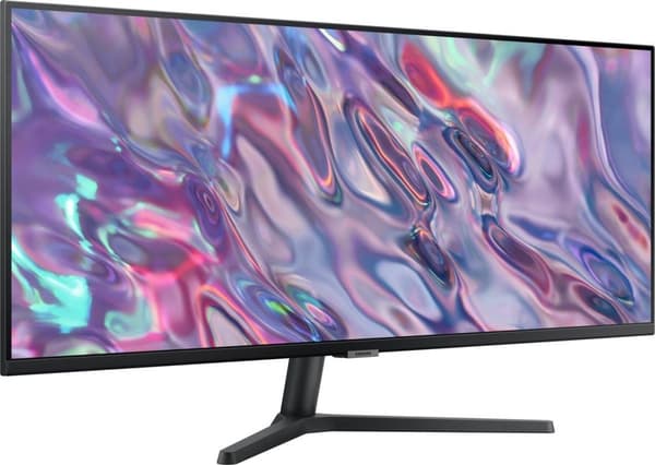 Samsung ViewFinity S5 S50GC 86,4 cm (34") 3440 x 1440 pikseliä UltraWide Quad HD LED musta [energialuokka G] (LS34C500GAUXEN) musta