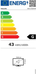 Miniatyrbild 2 av 9: Philips 34E1C5600HE 86,4 cm (34") UWQHD-skärm 86,4 cm (34") 21:9 böjd, VA-panel (matt) [Energiklass G] (34E1C5600HE/00)