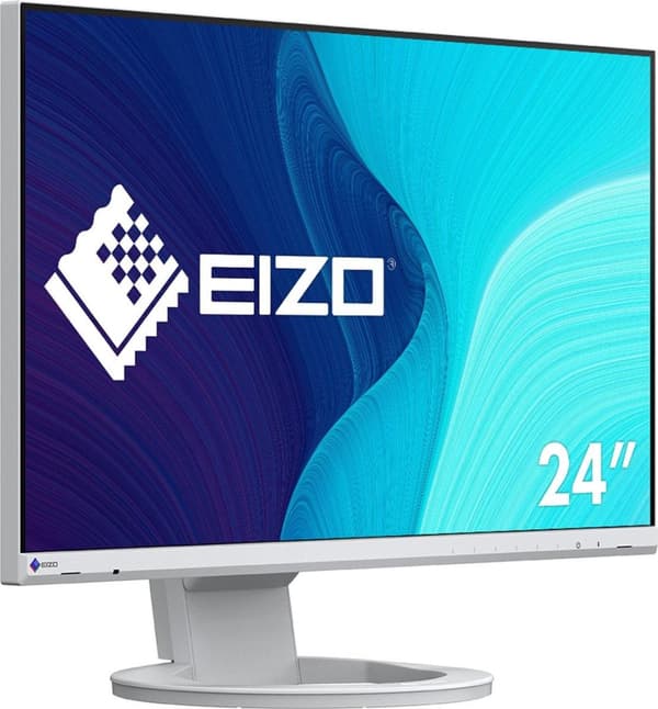 EIZO FlexScan EV2490-WT -tietokonenäyttö 60,5 cm (23,8") 1920 x 1080 pikseliä Full HD LED White (EV2490-WT)