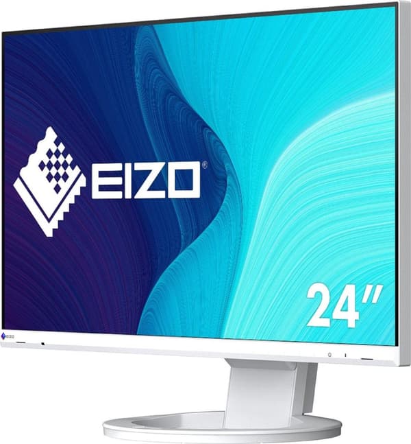 EIZO FlexScan EV2490-WT -tietokonenäyttö 60,5 cm (23,8") 1920 x 1080 pikseliä Full HD LED White (EV2490-WT)