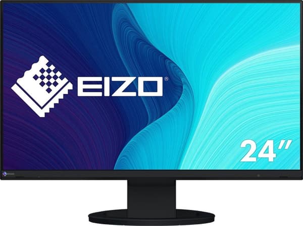 EIZO FlexScan EV2490-BK Datorskärm 60,5 cm (23,8") 1920 x 1080 pixlar Full HD LED Svart (EV2490-BK)
