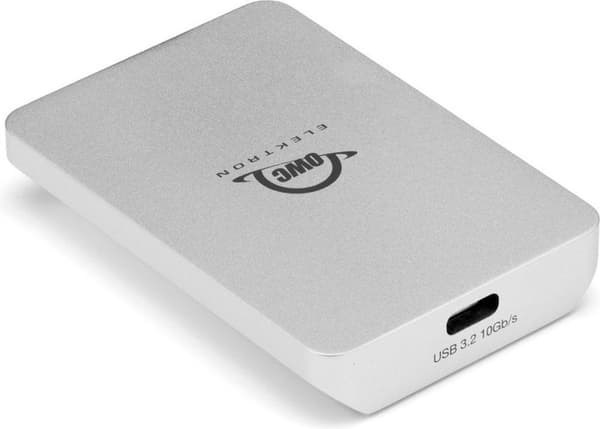 OWC 2TB Envoy Pro Elektron ultrakompakti USB-C 10Gb/s pölyn- ja vedenkestävä luja - Luku/kirjoitus yli 1000MB/s (OWCENVPK02)