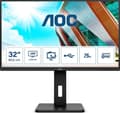 Pikkukuva 1 / 8: AOC Pro-line U32P2 -tietokonenäyttö 80 cm (31,5") 3840 x 2160 pikseliä 4K Ultra HD LED Musta [Energialuokka G] (U32P2)