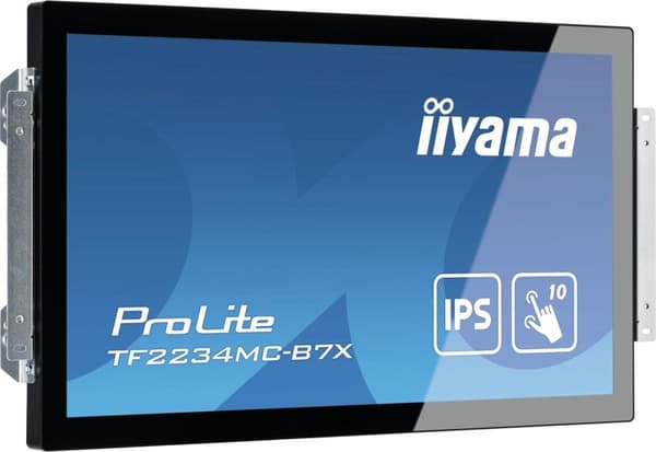 iiyama ProLite TF2234MC-B7X - LED-skärm - 55,9 cm (22") (21,5" synlig) - öppen ram - pekskärm - 1920 x 1080 Full HD (1080p) @ 60 Hz - IPS - 350 cd/m²