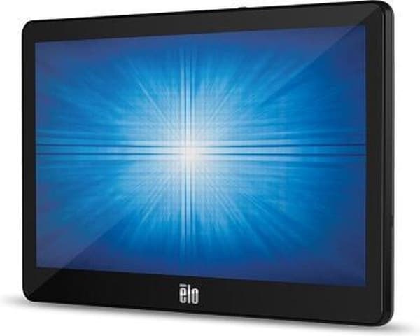Elo ET1302L - LCD-skärm - 33,8 cm (13,3") - pekskärm - 1920 x 1080 Full HD (1080p) - 300 cd/m² - 800:1 - 25 ms - HDMI, VGA, USB-C - högtalare - svarta