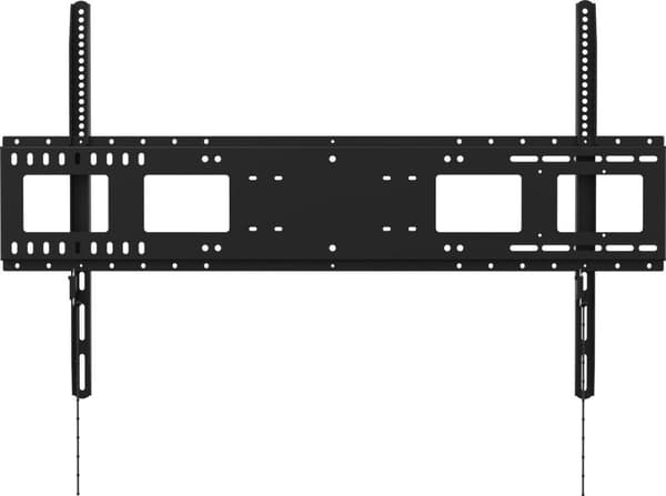 Vision VFM-W10X6 - Heavy Duty - Väggfäste för mediaspelare / LCD-skärm - Kallvalsat stål - Svart - Skärmstorlek: 140-213 cm (55"-90")
