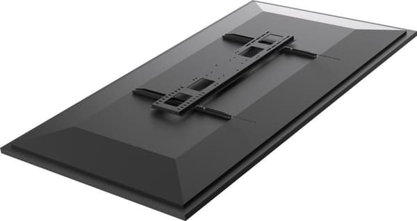 Vision VFM-W10X6 - Heavy Duty - Väggfäste för mediaspelare / LCD-skärm - Kallvalsat stål - Svart - Skärmstorlek: 140-213 cm (55"-90")
