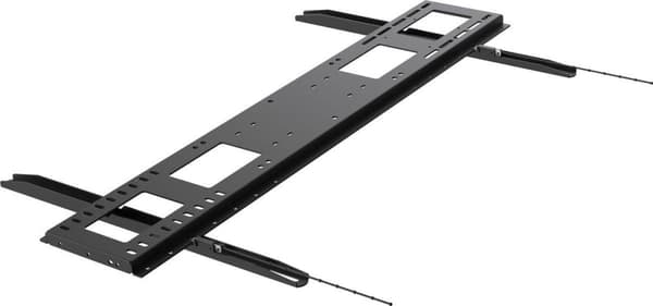 Vision VFM-W10X6 - Heavy Duty - Väggfäste för mediaspelare / LCD-skärm - Kallvalsat stål - Svart - Skärmstorlek: 140-213 cm (55"-90")