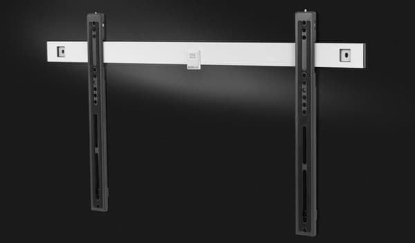 Universal Electronics One For All ULTRA SLIM WM 6621 - Beslag - til fladskærm - aluminium i blødt stål - skærmstørrelse: 81-213 cm (32"-84") - vægmont