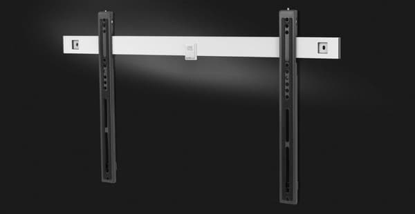 Universal Electronics One For All ULTRA SLIM WM 6611 - Beslag - til fladskærm - aluminium i blødt stål - skærmstørrelse: 81-213 cm (32"-84") - vægmont