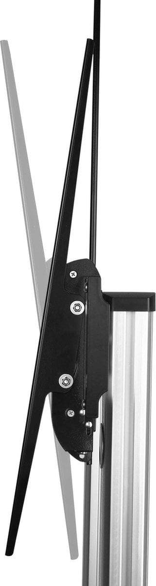 Equip Pro - Cart - för LCD-TV - plast, aluminium, stål - svart, silver - skärmstorlek: 152,4-254 cm (60"-100")